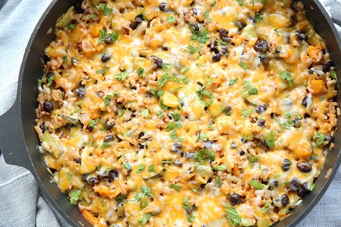 Zucchini Taco Skillet