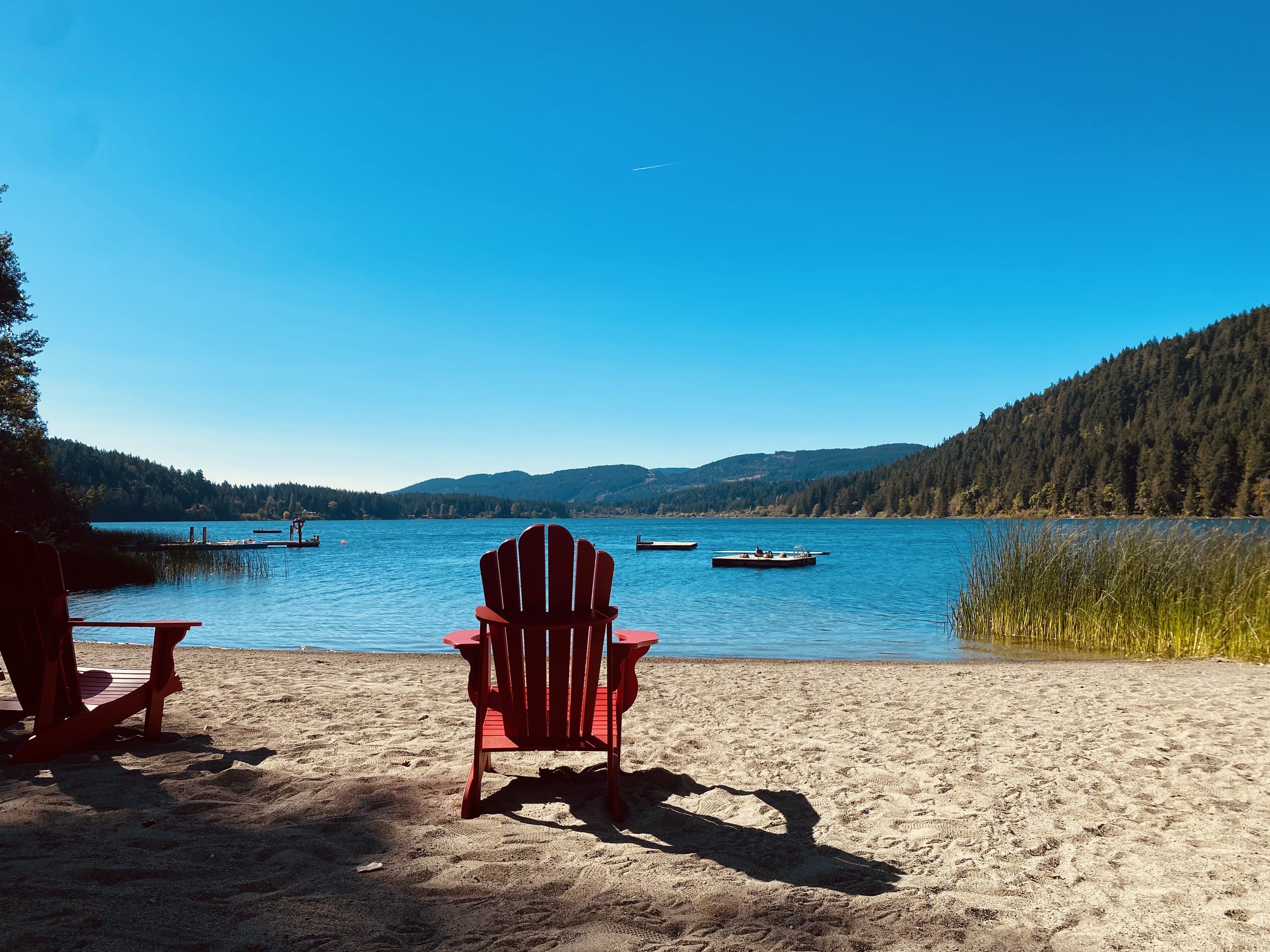 Sit by the water