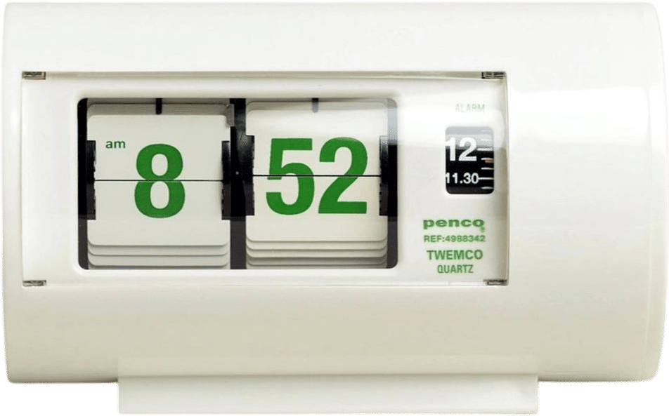 Penco Flip-Style Alarm Clock