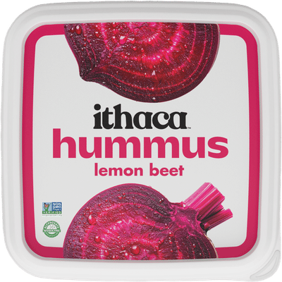 Lemon Beet Hummus