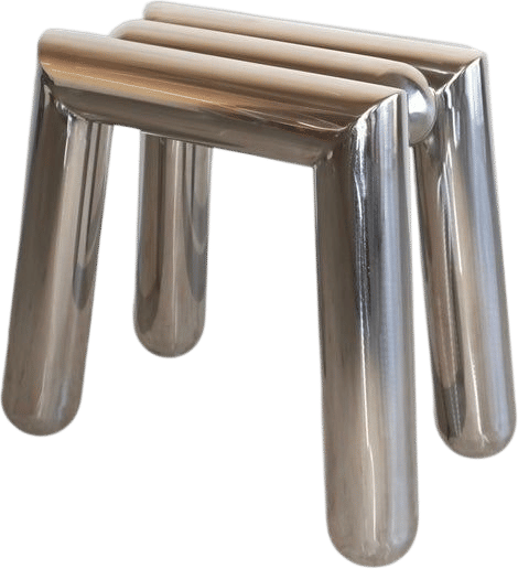 Tash Electroplated Stool