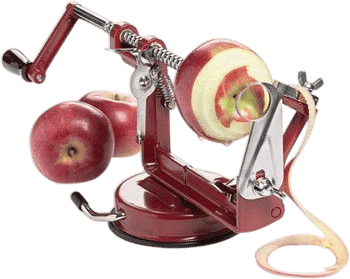 Apple slicer peeler and corer