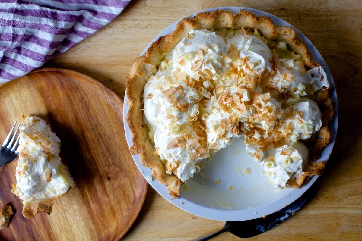 Triple Coconut Cream Pie