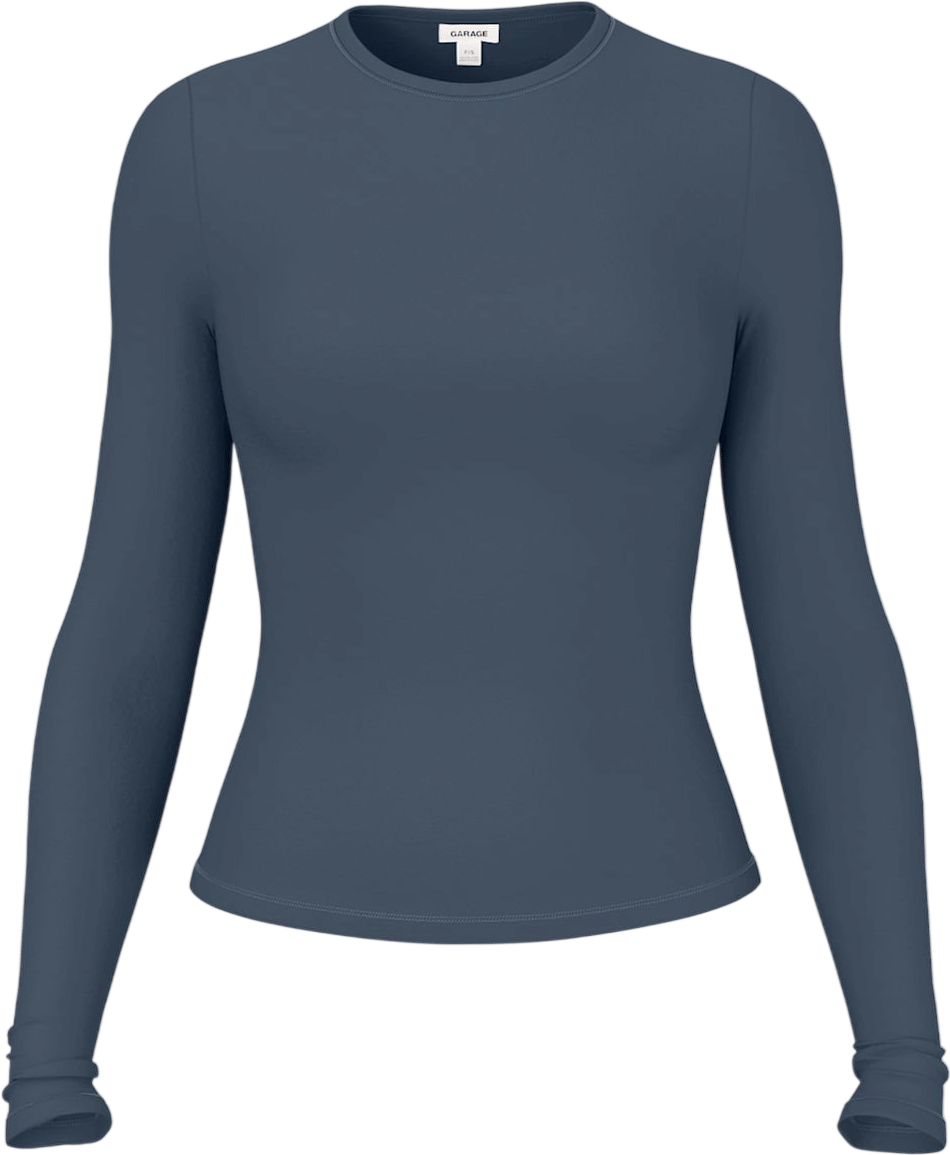 Baretouch Crewneck Long Sleeve Top