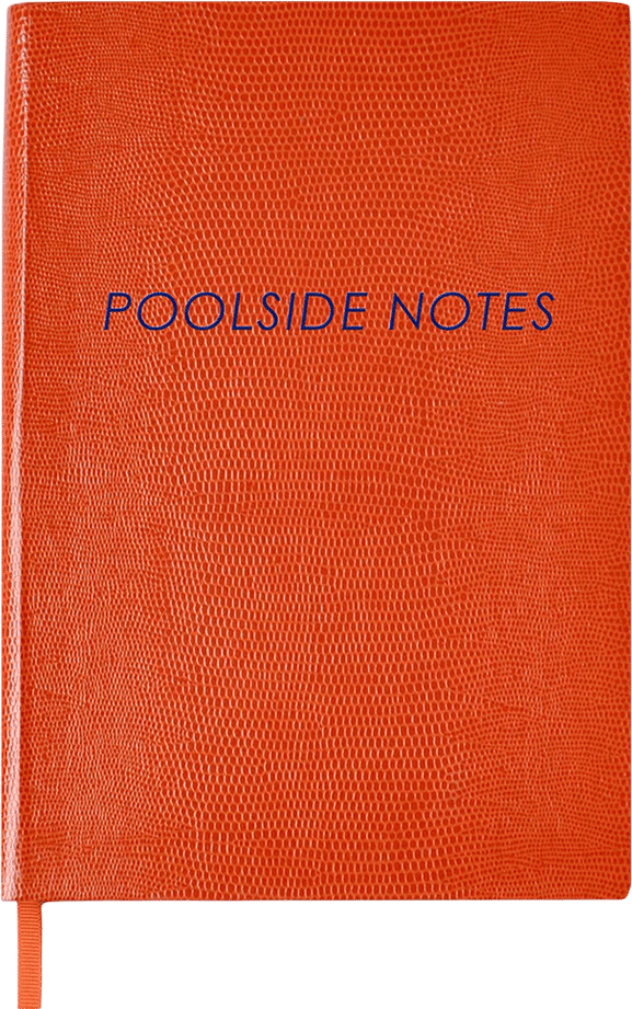 Poolside Notes Notebook