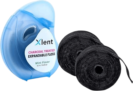 Charcoal Expandable Dental Floss