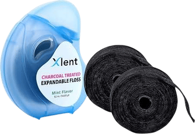 Charcoal Expandable Dental Floss