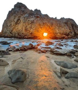 Pfeiffer beach, Big Sur
