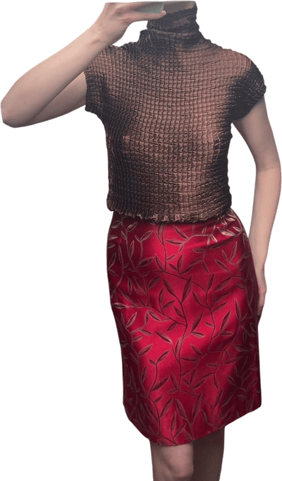 Prada 2001 Floral Skirt