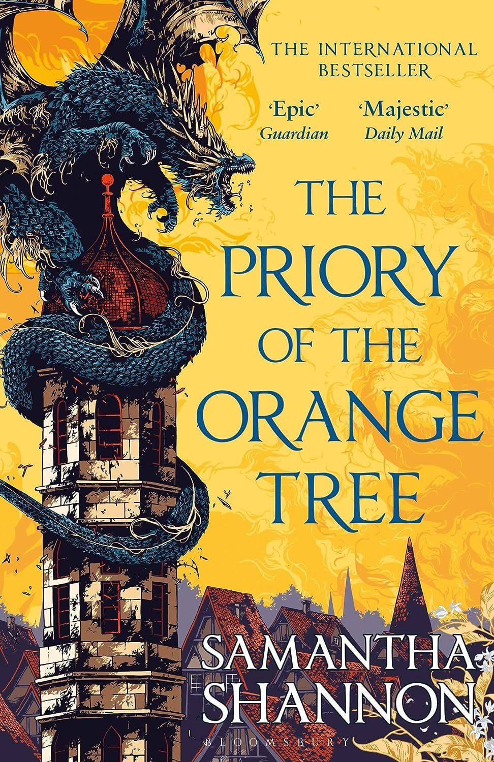 The Priory of the Orange Tree Novel by Samantha Shannon.