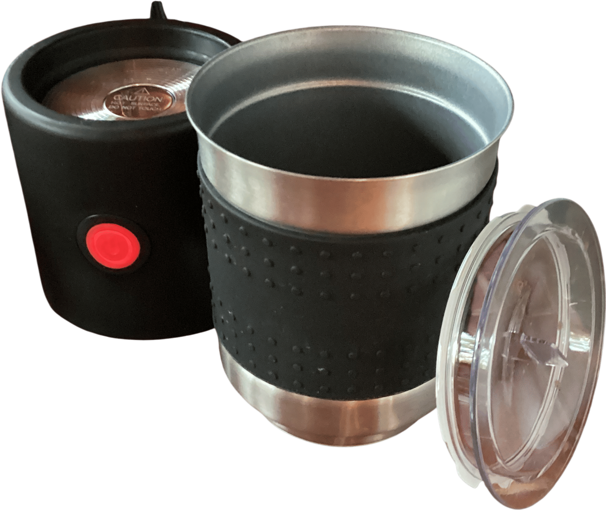 The Bodum Barista electric milk frother is the best I’ve found. It’s made my mornings better.