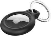 Secure Holder with Key Ring for AirTag