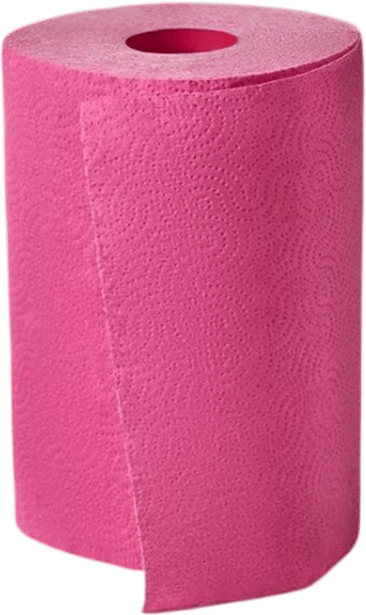 Amy Sedaris’s pink paper towels