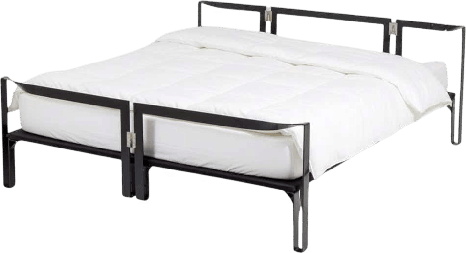 Mid-Century Modern Vanessa Bed (Tobia Scarpa, 1950s)