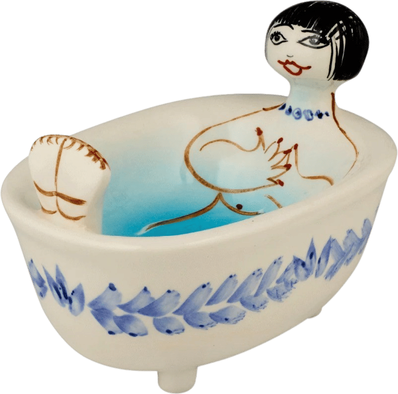 Hand-Painted Soap Dishes