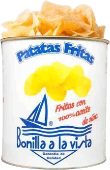 Bonilla La Vista Potato Chips - 275 Grams