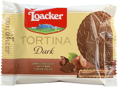 Dark Chocolate & Hazelnut Tortina