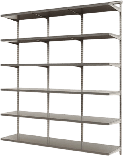 Elfa Décor 6' Basic Shelving Units for Anywhere