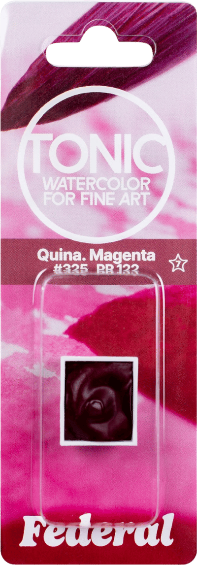 Color Tonic Watercolor (#325 Quinacridone Magenta)