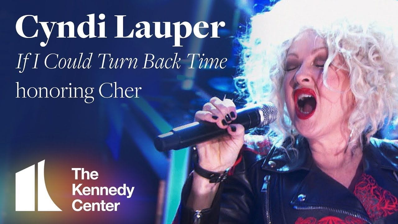 Cyndi Lauper - "If I Could Turn Back Time"