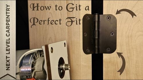 What you need to create perfect mortises for round corner hinges