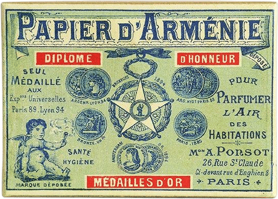 Papier d'Arménie, Tradition - 12 count