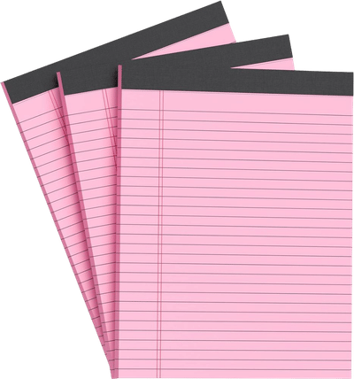 Pink Legal Pads
