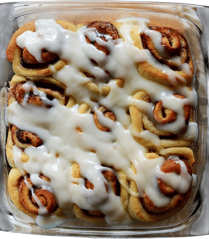 The World's Easiest Cinnamon Rolls (Minimalist Baker)