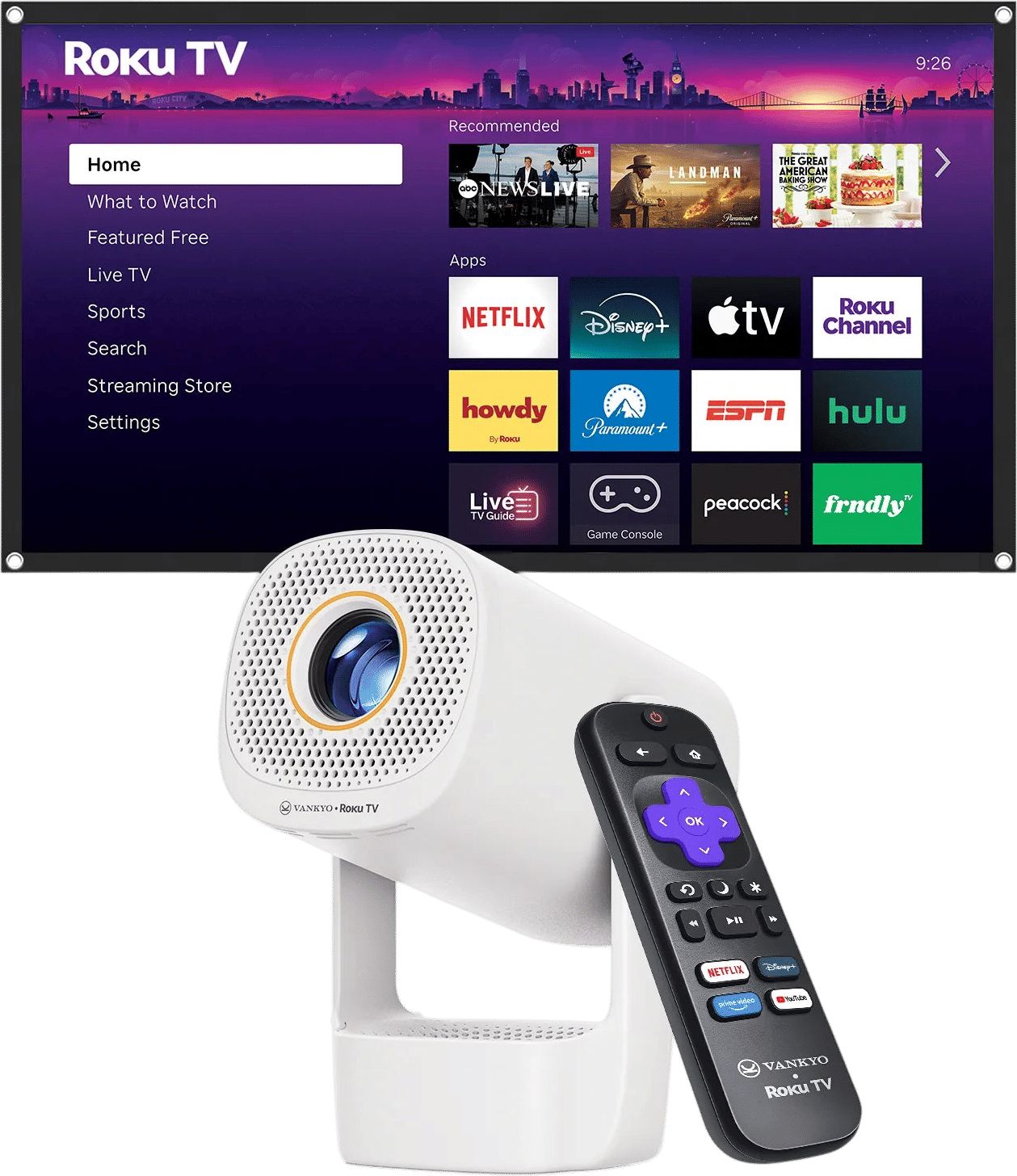 Solid quality projector