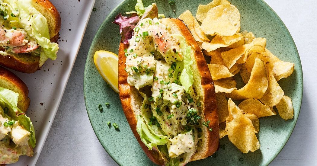 Shrimp and Avocado Roll Recipe