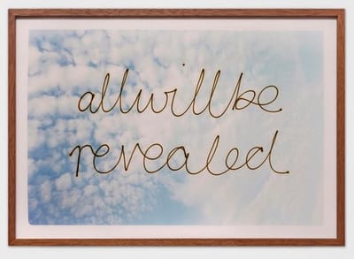 All Will Be Revealed