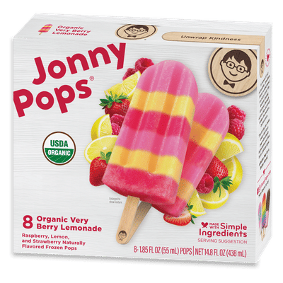 Organic Very Berry Lemonade Pops