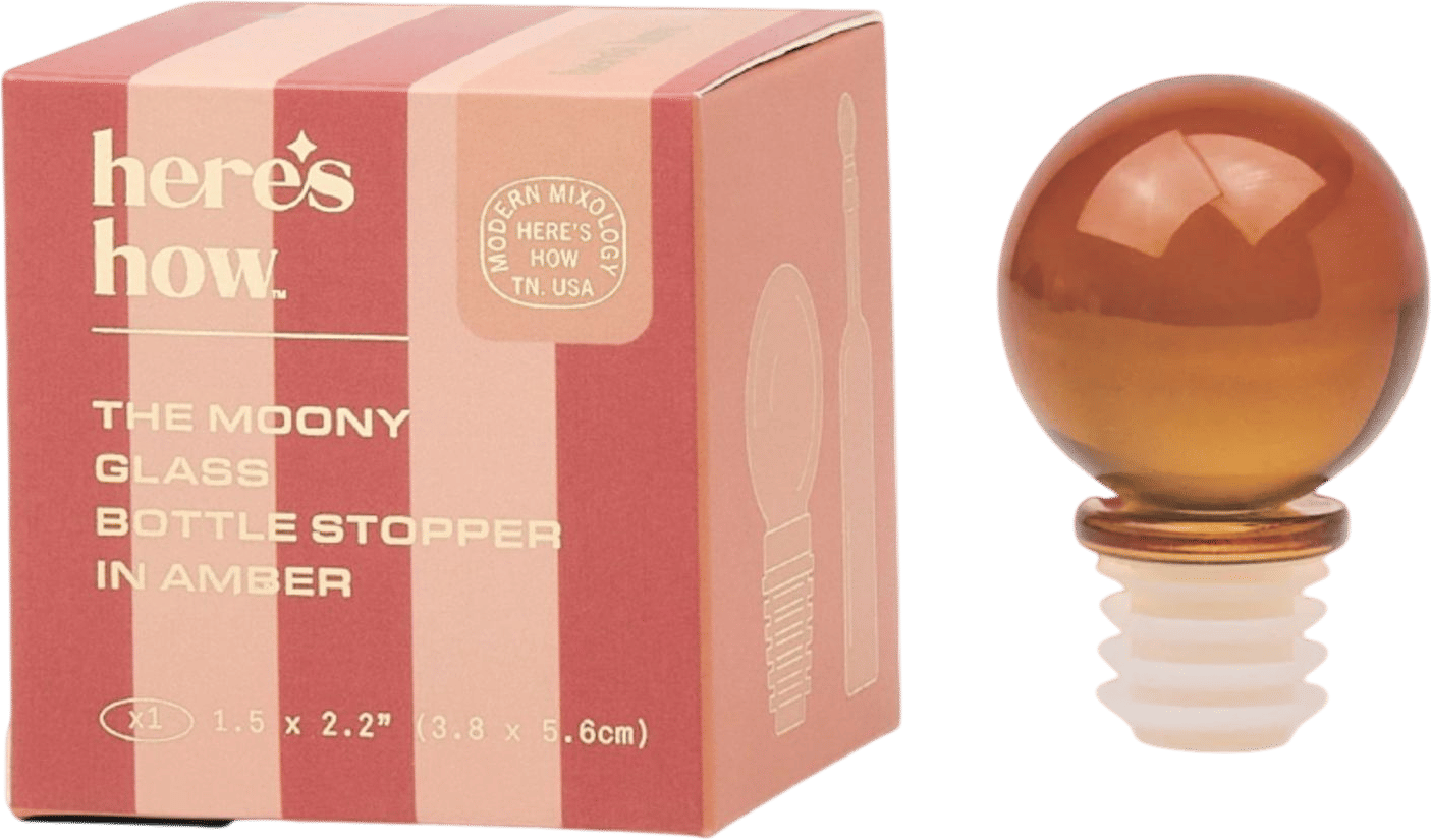 Moony Glass Bottle Stopper
