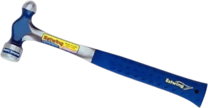 Estwing E3-8BP Ballpeen Hammer, Nylon Vinyl Shock Reduction Grip, 8-Ounce