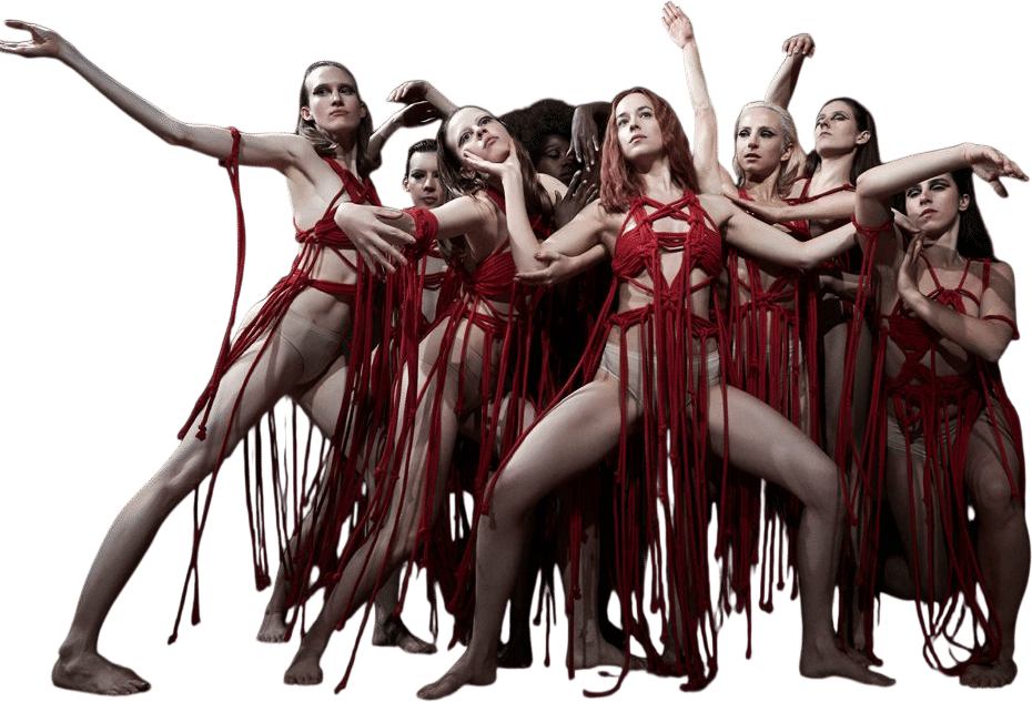 Suspiria (2018) macramé dancers