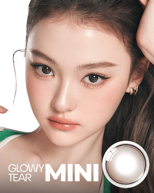 glowy tear mini brown