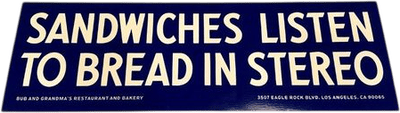 Sandwiches Listen to Slayer Bumper Sticker