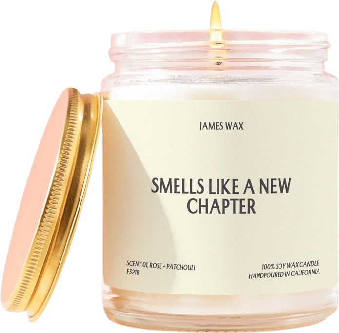 New Chapter Candle for Authors