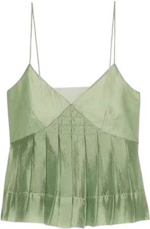 Kate Spade Crinkled Organza Cami