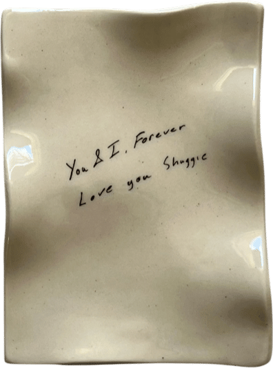 Custom Cosa Ceramica Note Dish