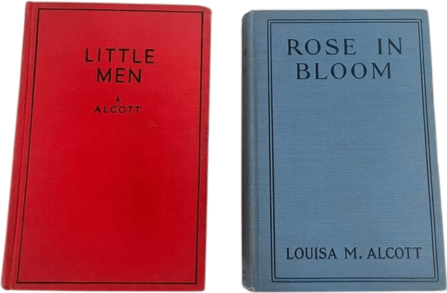 Vintage Louisa Alcott Book Set Little Men 1928 & Rose in Bloom Hardcover Classic - Etsy