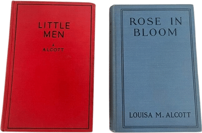 Little Men and Rose in Bloom Book Set