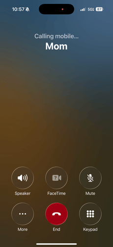 Calling Your Mom