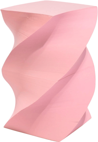 Perla Pink Spiral Pad Tall