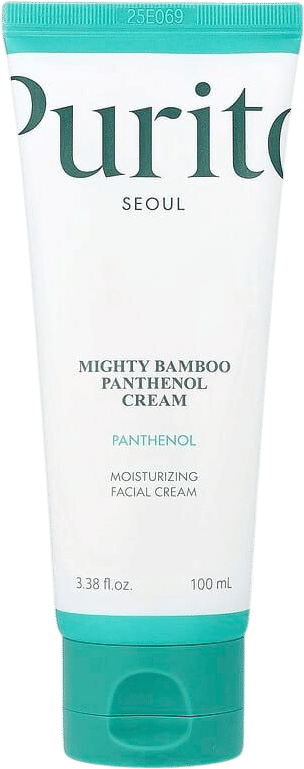 Purito, Mighty Bamboo Panthenol Cream, 3.38 fl oz (100 ml)