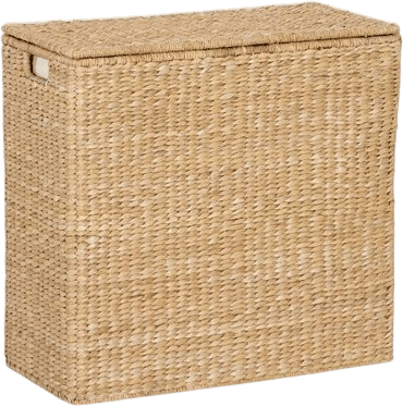 Seagrass Divided Hamper
