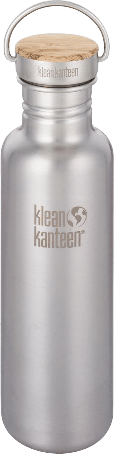 Klean Kanteen Single Wall Stainless Steel Water Bottle, 27oz