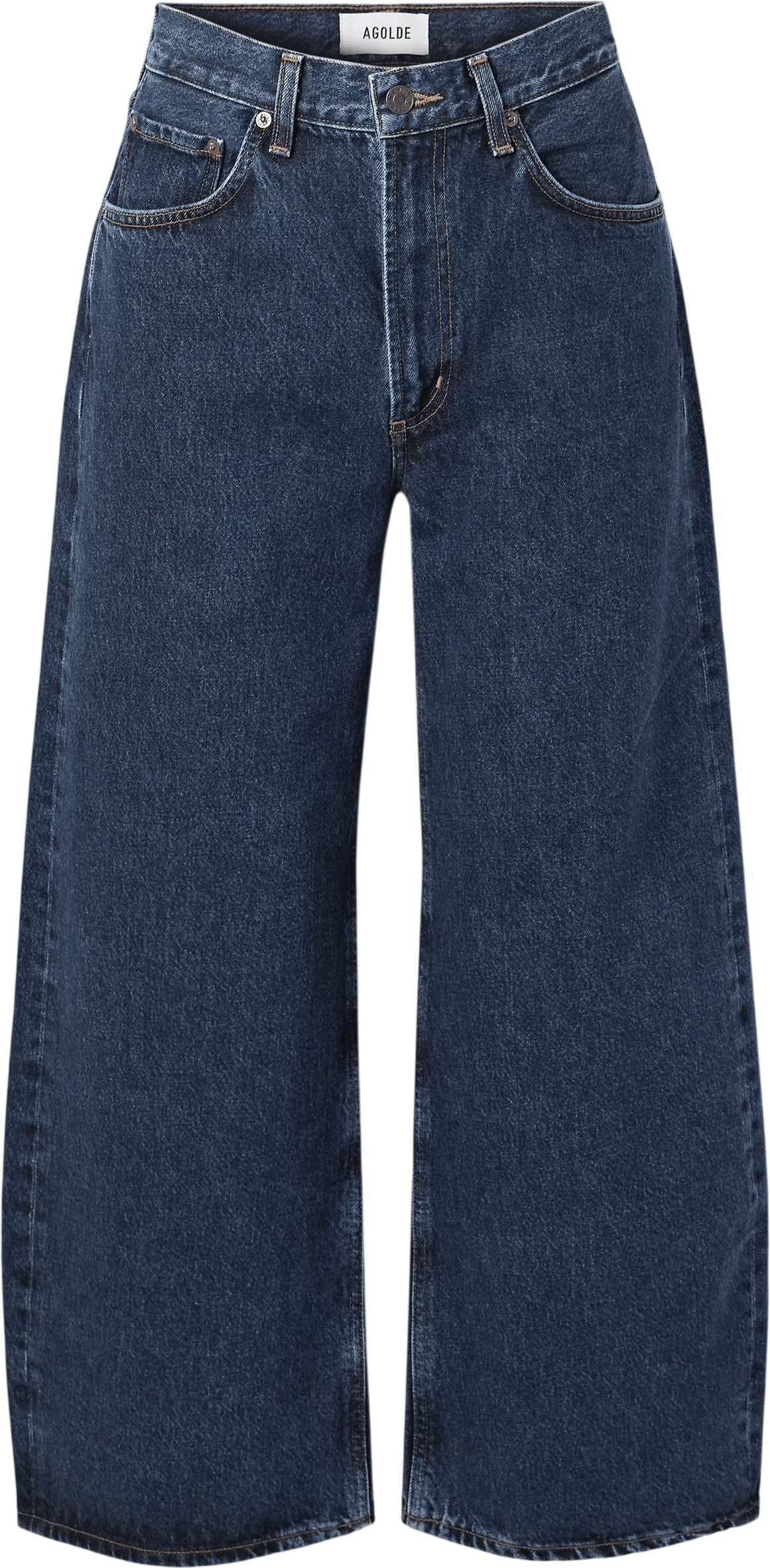 AGOLDE Low Curve Crop High Rise Barrel Leg Jeans