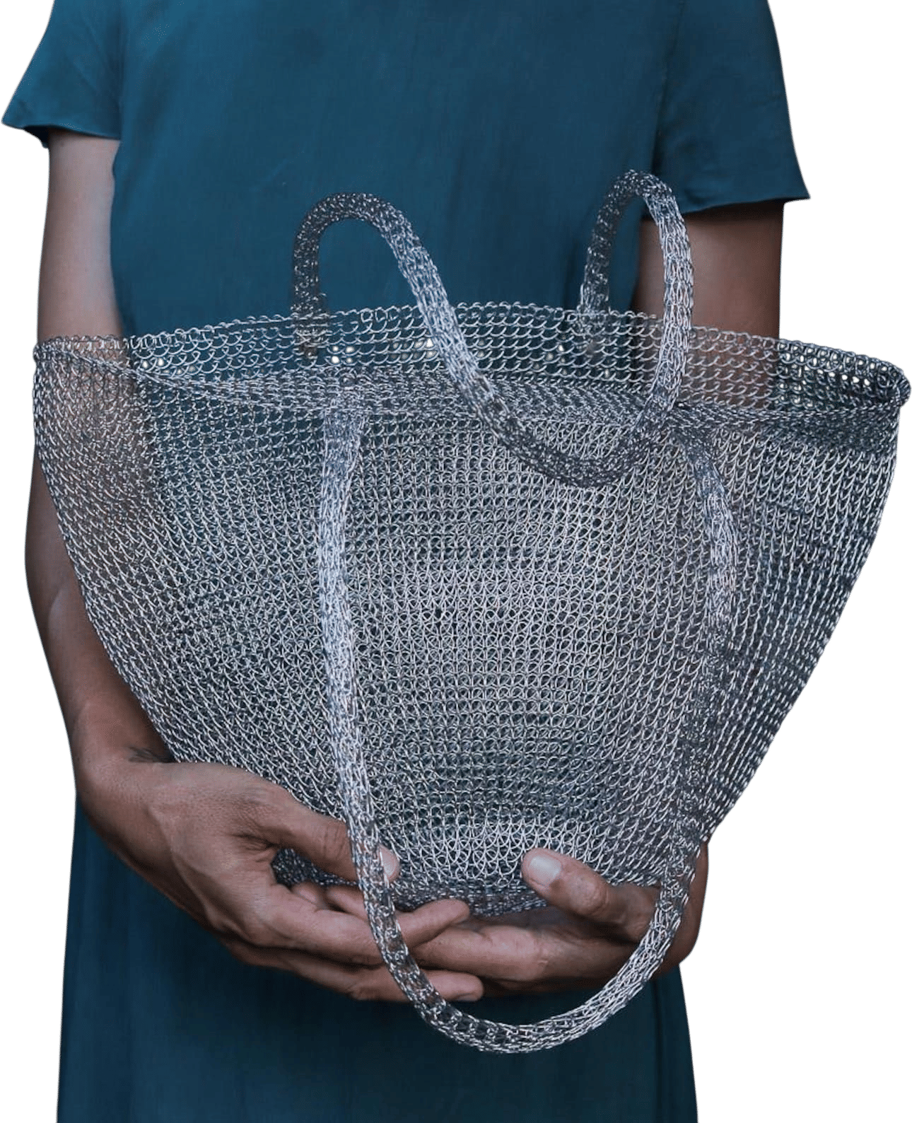 A Metal Tote Bag