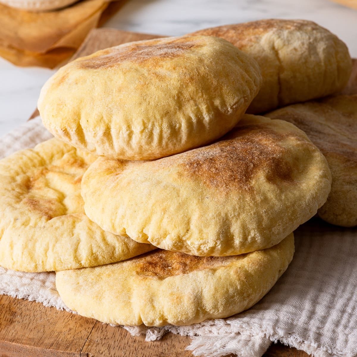 The Loopy Whisk Easy Gluten Free Pita Bread